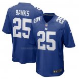 Maglia NFL Game New York Giants Deonte Banks Blu