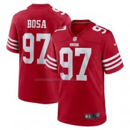 Maglia NFL Game San Francisco 49ers Nick Bosa 97 Rosso