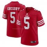 Maglia NFL Game San Francisco 49ers Randy Gregory Rosso