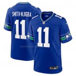 Maglia NFL Game Seattle Seahawks Jaxon Smith-njigba Throwback Blu