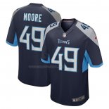 Maglia NFL Game Tennessee Titans Briley Moore Blu