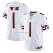 Maglia NFL Limited Chicago Bears Justin Fields Vapor Bianco