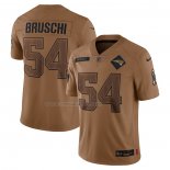 Maglia NFL Limited New England Patriots Tedy Bruschi 2023 Salute To Service Retired Marrone
