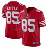 Maglia NFL Limited San Francisco 49ers George Kittle Vapor Rosso