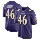 Maglia NFL Game Baltimore Ravens Nick Moore Viola
