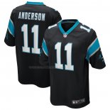 Maglia NFL Game Carolina Panthers Robby Anderson 11 Nero