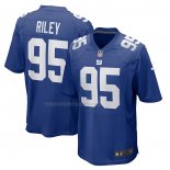 Maglia NFL Game New York Giants Jordon Riley Blu