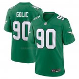 Maglia NFL Game Philadelphia Eagles Mike Golic Alternato Verde