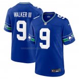 Maglia NFL Game Seattle Seahawks Kenneth Walker III Throwback Blu