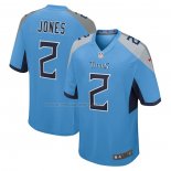 Maglia NFL Game Tennessee Titans Julio Jones 2 Blu