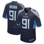 Maglia NFL Game Tennessee Titans Shakel Brown Blu