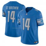 Maglia NFL Limited Detroit Lions Ra St. Brown Vapor F.U.S.E. Blu
