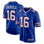 Maglia NFL Game Buffalo Bills Trent Sherfield Blu