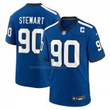 Maglia NFL Game Indianapolis Colts Grover Stewart Indiana Nights Alternato Blu