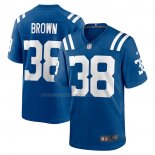 Maglia NFL Game Indianapolis Colts Tony Brown Blu