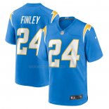 Maglia NFL Game Los Angeles Chargers AJ Finley Blu