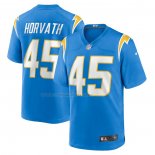 Maglia NFL Game Los Angeles Chargers Zander Horvath Blu