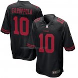 Maglia NFL Game San Francisco 49ers Jimmy Garoppolo Alternato Nero
