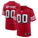 Maglia NFL Game San Francisco 49ers Personalizzate Alternato Rosso