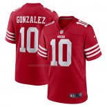 Maglia NFL Game San Francisco 49ers Zane Gonzalez Rosso