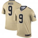 Maglia NFL Legend New Orleans Saints Drew Brees Inverted Legend Or