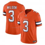 Maglia NFL Limited Denver Broncos Russell Wilson Vapor F.U.S.E. Arancione