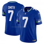 Maglia NFL Limited Seattle Seahawks Geno Smith Alternato Vapor F.U.S.E. Blu