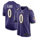 Maglia NFL Game Baltimore Ravens David Ojabo 2022 NFL Draft Pick Viola
