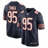 Maglia NFL Game Chicago Bears Khyiris Tonga Blu