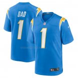 Maglia NFL Game Los Angeles Chargers Number 1 Dad Blu