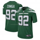 Maglia NFL Game New York Jets Jabari Zuniga Verde
