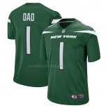 Maglia NFL Game New York Jets Number 1 Dad Verde