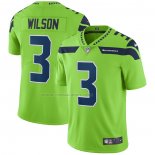 Maglia NFL Limited Seattle Seahawks Russell Wilson Vapor Untouchable Color Rush Verde