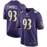 Maglia NFL Game Baltimore Ravens Calais Campbell Viola