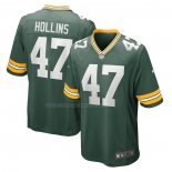 Maglia NFL Game Green Bay Packers Justin Hollins Home Verde