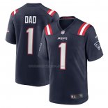 Maglia NFL Game New England Patriots Number 1 Dad Blu
