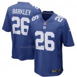Maglia NFL Game New York Giants Saquon Barkley Blu