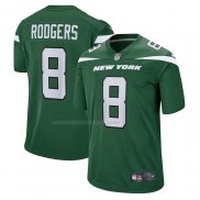Maglia NFL Game New York Jets Aaron Rodgers Verde