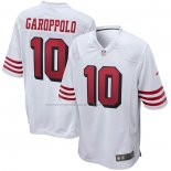 Maglia NFL Game San Francisco 49ers Jimmy Garoppolo Alternato Bianco