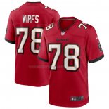 Maglia NFL Game Tampa Bay Buccaneers Tristan Wirfs Rosso