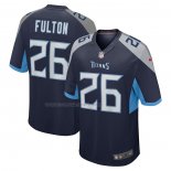 Maglia NFL Game Tennessee Titans Kristian Fulton Blu