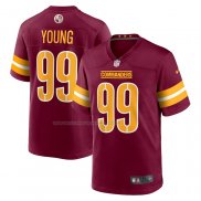 Maglia NFL Game Washington Commanders Chase Young 99 Rosso