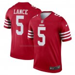 Maglia NFL Legend San Francisco 49ers Trey Lance Legend Rosso