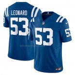 Maglia NFL Limited Indianapolis Colts Shaquille Leonard Vapor F.U.S.E. Blu