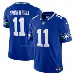 Maglia NFL Limited Seattle Seahawks Jaxon Smith-njigba Alternato Vapor F.U.S.E. Blu