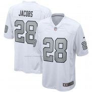 Maglia NFL Game Las Vegas Raiders Josh Jacobs Alternato Bianco