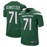 Maglia NFL Game New York Jets Wes Schweitzer Verde