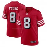 Maglia NFL Game San Francisco 49ers Steve Young Retired Alternato Rosso
