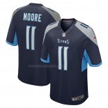 Maglia NFL Game Tennessee Titans Chris Moore Blu