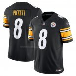 Maglia NFL Limited Pittsburgh Steelers Kenny Pickett Vapor F.U.S.E. Nero